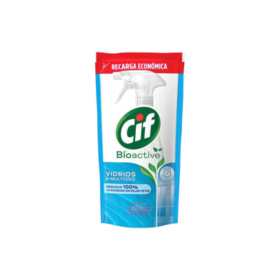 Limpia vidrios recarga Cif bioactive 450 ml