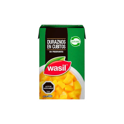 Duraznos en cubitos Wasil 500 g