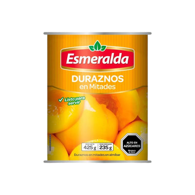 Duraznos en mitades Esmeralda 425 g