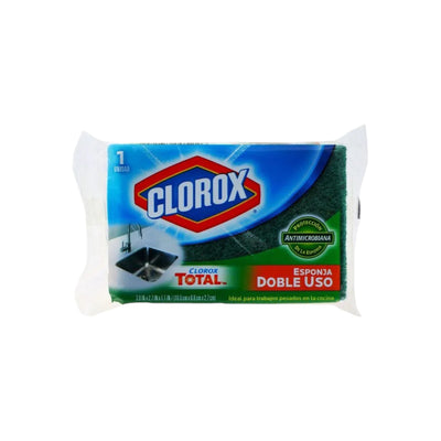 Esponja doble uso Clorox Total