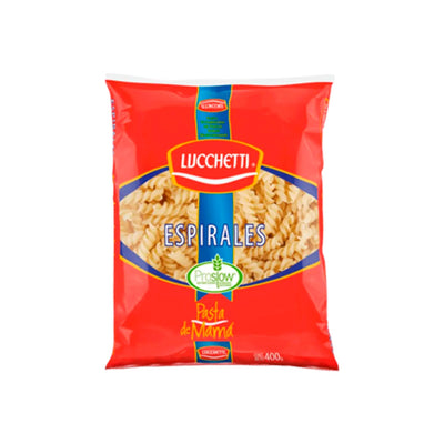 Fideos espirales Lucchetti