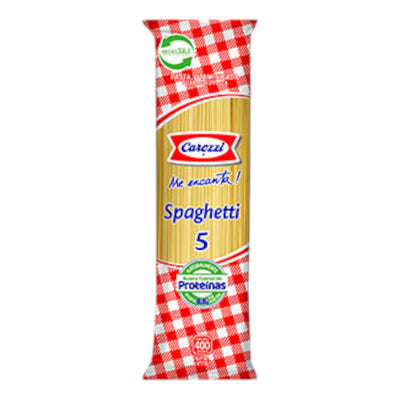 Fideos spaghetti 5 Carozzi