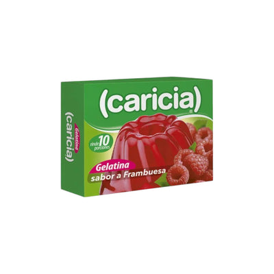 Gelatina frambuesa Caricia 100 g