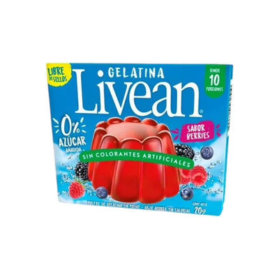 Gelatina berries Livean 20 g