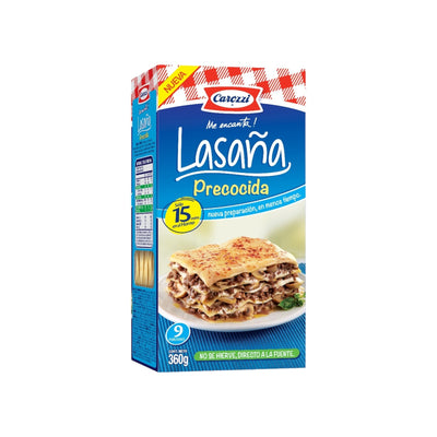 Lasaña precocida Carozzi 360 g