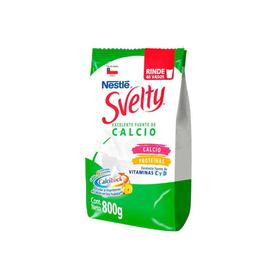 Leche descremada en polvo calcio Svelty 800 g