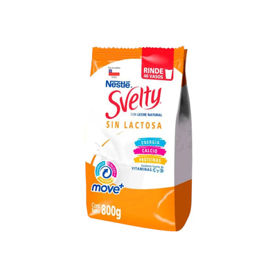 Leche descremada en polvo sin lactosa Svelty 800 g