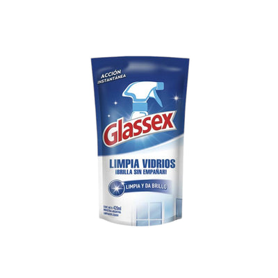 Limpia vidrios recarga Glassex 420 ml