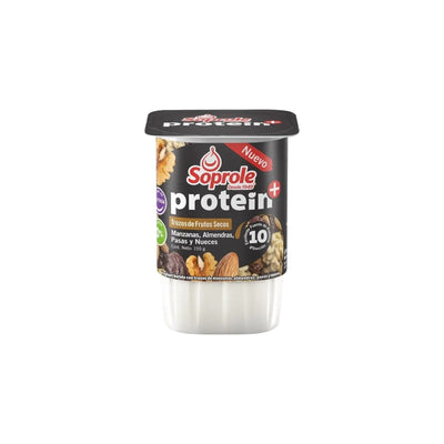 Yogurt con trozos de frutos secos sin lactosa Protein+ Soprole 155 g